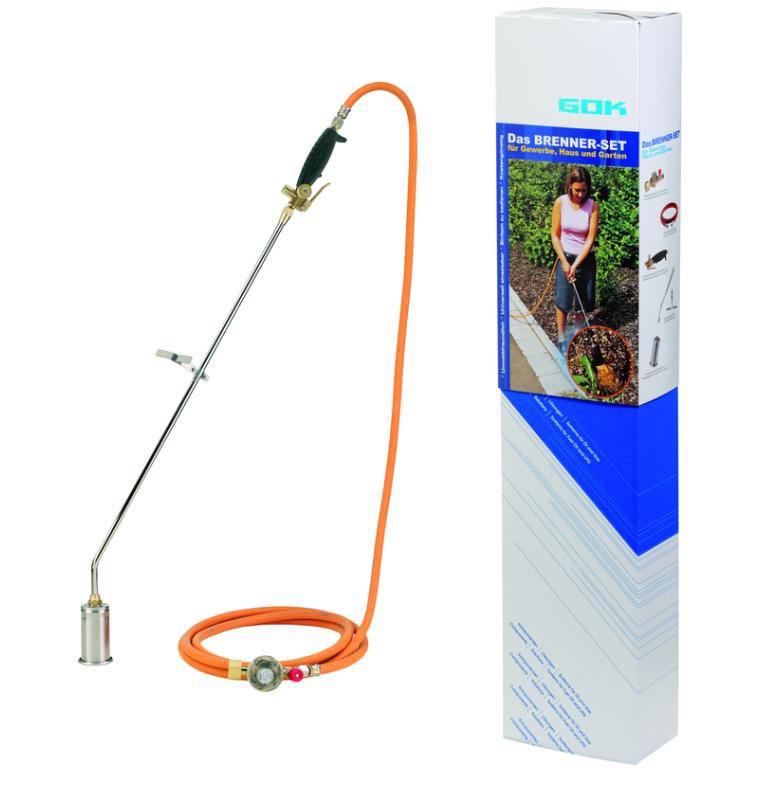 GOK Hochleistungsbrenner-Set 50/600 KST 4bar/SBS-35°MD6,3x3,5-5m