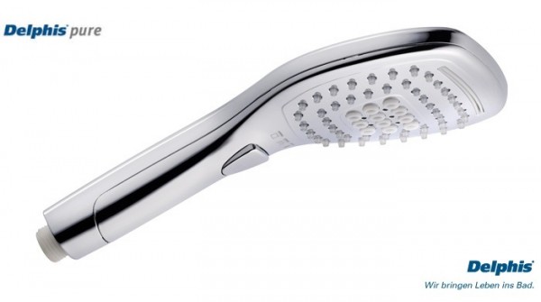 Handbrause "DelphisPure" chrom, 130mm, 3-fach verstellbar