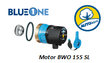 Brauchwasser-Zirkulationspumpe Vortex BWO 155 Blue One, 2,5-9 Watt