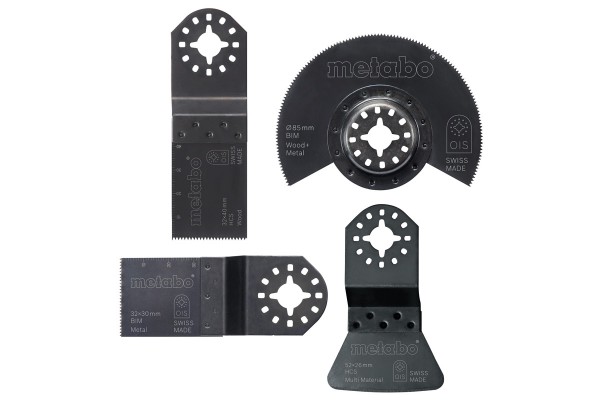 Metabo Innenausbau-Set 4-teilig für Multifunktions-Werkzeug