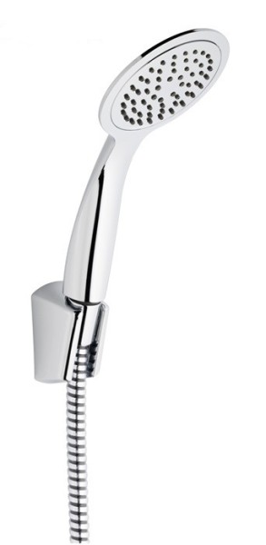 Brauseset für Badewanne "KAJA Basic" mit Handbrause Ø100mm, Schlauch 1250mm und Halt